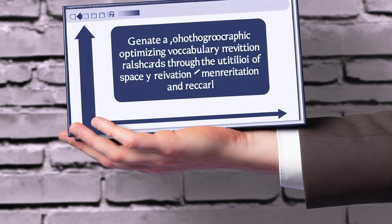 Illustration showing Spaced Repetition with a calendar and flashcards.