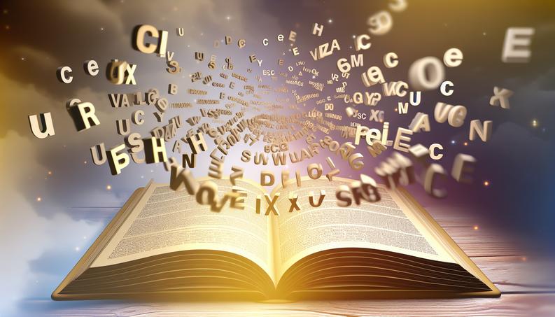 Không gian học tập ấm cúng nơi học sinh đang thực hành từ vựng.