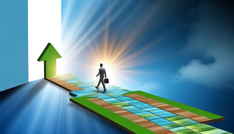 Người tự tin thực hành nói trước gương với từ mới.